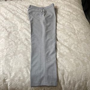 Haggar Mens Slacks. 32x30. “slim fit” Worn once. Grey. Smoke free, pet free home